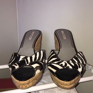 Gently used Via Spiga wedges